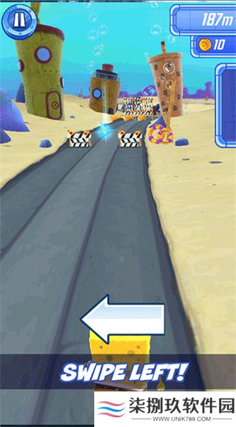 海绵宝宝跑跑海绵