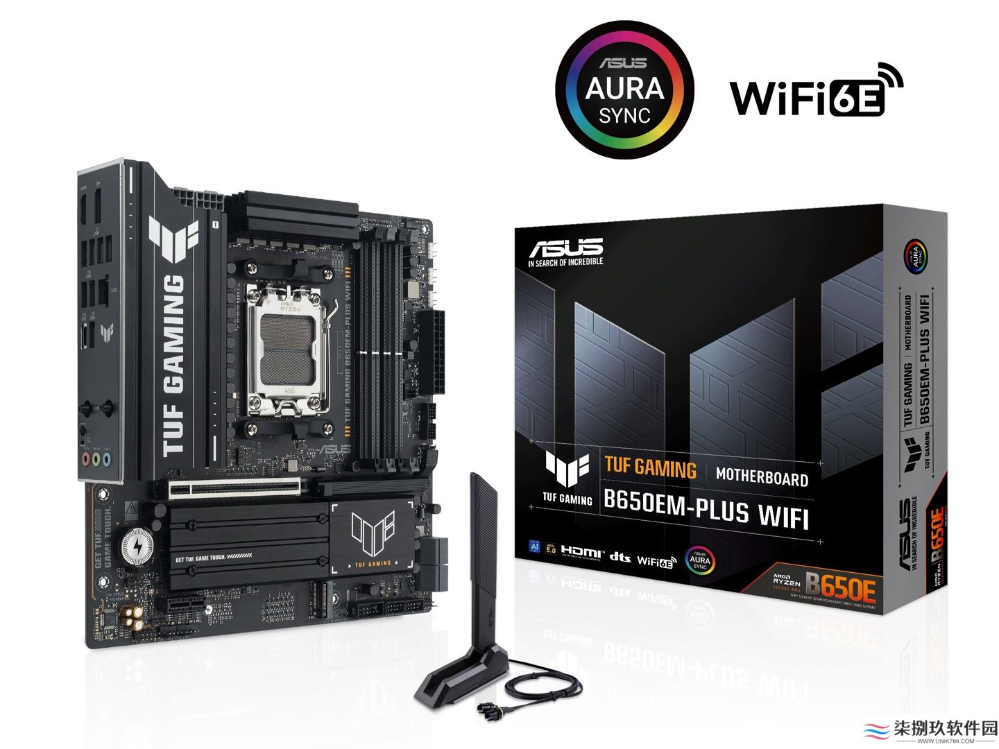 华硕 TUF GAMING B650EM-PLUS WIFI 主板上市：一槽显卡，1329 元