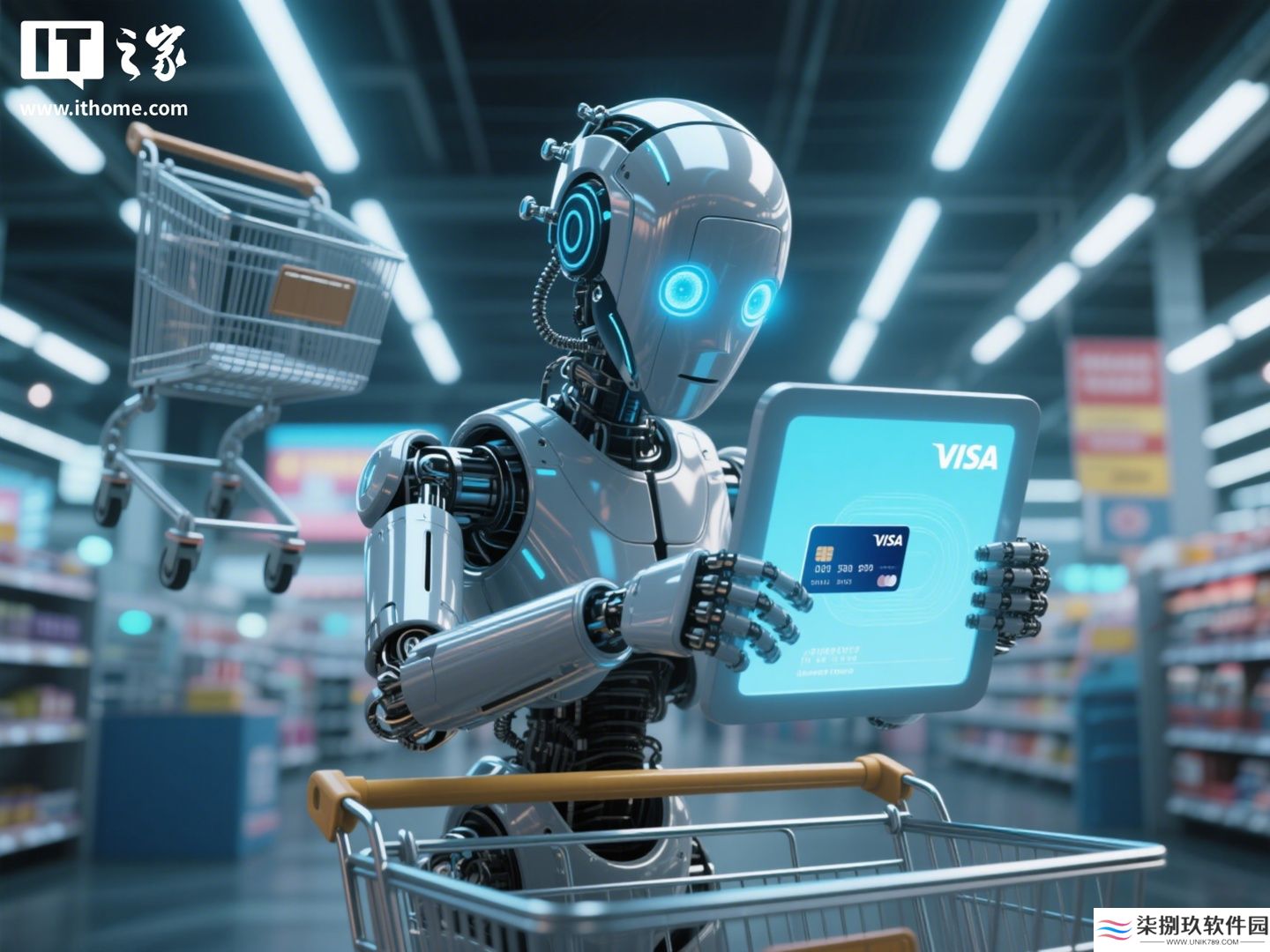 Visa 描绘“AI 购物智能体”蓝图：未来能帮你自动购物、刷卡消费